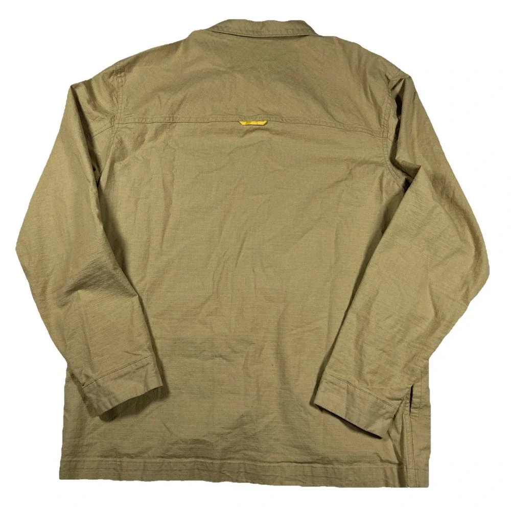 The North Face Field Shirt Jacket Shacket‎ Men's Large L Khaki Utility Brown